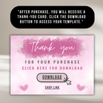 Purple Roses Funeral Program Template: 8-Page Memorial (Canva PDF)