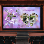 Purple Rose Funeral Slideshow Template, Celebration of Life (Canva, 30 Slides, MP4)