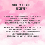 Blush Floral Funeral Program Template: Elegant Celebration of Life (Canva PDF)