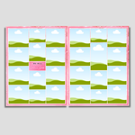 Pink Roses Funeral Program Template: 8-Page Memorial (Canva, PDF Download)
