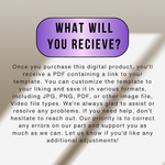 Purple Funeral Slideshow Template, Celebration of Life (Canva, 30 Slides, MP4)