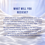Blue & Gold Funeral Program Template: 12-Page Memorial (Canva PDF)