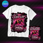 Pink Graduation T-Shirt Design Template, 