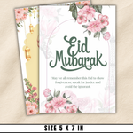 Eid Mubarak Card Bundle | Modern Greeting Cards, 5x7 (Digital Download)