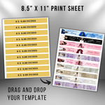 Memorial Ribbon Template Bundle | Funeral Canva Designs (Digital Download)