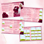 Red Roses Funeral Program Template: 8-Page Memorial, Celebration of Life (Canva, PDF Download)