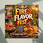 Backyard Cookout Flyer, BBQ Flyer, Summer Cookout Flyer, DIY Design Template, Food Flyer, Social Media Flyer, Party Flyer, Canva Editable