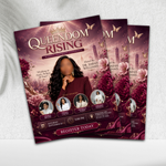 Women's Conference Flyer Template, Ministry Event Poster, Editable Canva Design