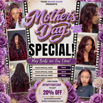 Mothers Day Booking Flyer, May Book Now Available flyer, Mothers Day Special Bookings, Mothers Day Lash, May Wig, May Nails, Canva Editable