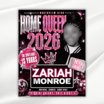 Homecoming Queen Campaign Flyer: Vote for Me - Canva Template