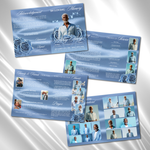 Horizon Roses Funeral Program Template: 8-Page Memorial (Canva PDF)