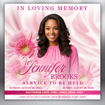 Pink Roses Funeral Announcement Flyer: Obituary, Celebration of Life (Canva Template PDF)