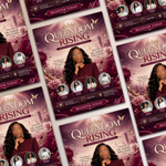Women's Conference Flyer Template, Ministry Event Poster, Editable Canva Design