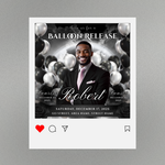 Balloon Release Memorial Flyer: Editable Canva Template (Digital Download)