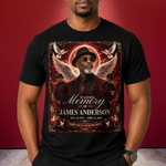 Memorial T-Shirts Template, In Loving Memory, Funeral Background, Funeral Celebration, Canva