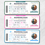 Editable Boarding Pass Template: Canva Customizable Plane Ticket (Instant Download)