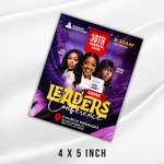 Arise Leaders Conference Flyer Template, Church Leadership Conference Flyer, Editable Canva Church Event Poster, Ministry Conference