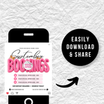 September Booking Flyer, Fall Booking Flyer, September Books Open Flyer, Hair Nails Wig Install Flyer, Salon Flyer, Editable Canva Template