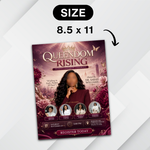 Women's Conference Flyer Template, Ministry Event Poster, Editable Canva Design