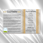 White Roses Funeral Program Template: Celebration of Life (Canva, 8 Pages, Digital Download)