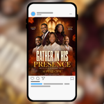 Fall Church Flyer, Autumn Revival, Worship Service, Editable Event Poster, Ministry Template, Guest Speaker (Instant Download)