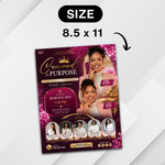 Women’s Conference Flyer Template, Annual Womens Day Flyer, International Women’s Day Church, Ministry Event Poster Editable Canva