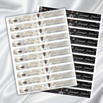 Memorial Ribbon Template Bundle | Funeral Canva Designs (Digital Download)