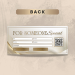Luxury Gift Voucher, Editable Travel Coupon Ticket, Printable Luxury Template (Digital Download)