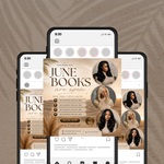 June Booking Flyer, June Books Open, Summer, Hair, Nails, Lash, Makeup, Appointment (Canva Template)