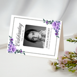 Blush Floral Funeral Program Template: Elegant Celebration of Life (Canva, PDF Download)