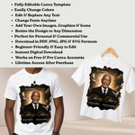 Black Gold Roses, Memorial T-Shirts Template, In Loving Memory, Funeral Background, Funeral Celebration, Canva