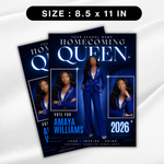 Homecoming Queen Campaign Flyer: Vote for Me - Canva Template