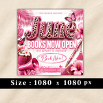 June Booking Flyer, Cheetah Print, Summer Appointments, Hair, Nails, Lash (Canva Template)