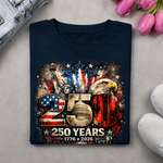 USA 250th Anniversary Shirtdesign Svg Png, Semiquincentennial 1776-2026 T-Shirt, Patriotic American Pride Tee, 4th of July 2026 PNG