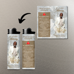 10 Memorial Lighter Canva Editable Template, In Loving Memory Template, RIP Lighter Label, Memorial Funeral Lighter,Digital Download