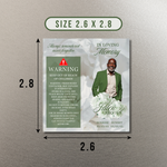 10 Memorial Lighter Canva Editable Template, In Loving Memory Template, RIP Lighter Label, Memorial Funeral Lighter,Digital Download
