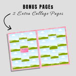 Pink Roses Funeral Program Template: 8-Page Memorial (Canva, PDF Download)