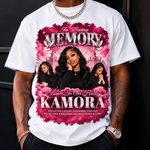 Memorial T-Shirt Canva Template, Pink Heavenly In Loving Memory, Celebration of Life Design