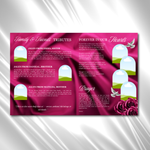 Pink Roses Funeral Program Template: 8-Page Memorial (Canva PDF)