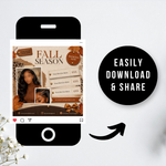 September Booking Flyer, Fall Booking Flyer, September Books Open Flyer, Hair Nails Wig Install Flyer, Salon Flyer, Editable Canva Template