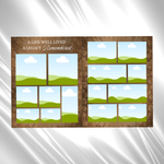 Brown Roses Funeral Program Template: 8-Page Memorial (Canva PDF)