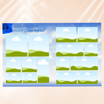Blue Funeral Program Template: 8-Page Memorial, Celebration of Life (Canva, PDF Download)