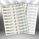 Memorial Ribbon Template Bundle | Funeral Canva Designs (Digital Download)