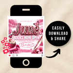 June Booking Flyer, Cheetah Print, Summer Appointments, Hair, Nails, Lash (Canva Template)