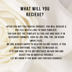 Green Flower & White Memorial Bookmark Template: Funeral Keepsake (Canva PDF)