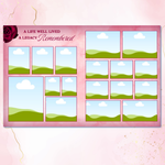 Red Roses Funeral Program Template: 8-Page Memorial, Celebration of Life (Canva, PDF Download)