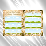 Funeral Program Template: 8-Page Memorial Program