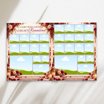 Red Roses Funeral Program Template, Memorial Obituary (Canva Template)