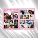 Pink Funeral Program Template: 8-Page Celebration of Life (Canva, PDF Download)