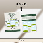 Family Reunion Program Template: Editable 8-Page Keepsake Booklet (PDF Download)